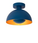 Lampy sufitowe loftowe - industrialne - Lucide SIEMON Sufitowa E27 1x40W Niebieski 45196/01/35 - product 1