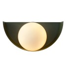 Kinkiety w stylu skandynawskim - Lucide BENNI Ścienna G9 1x28W Zielony/Opal 45201/01/33 - produkt 4