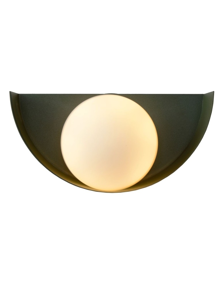 Lucide BENNI Ścienna G9 1x28W Zielony/Opal 45201/01/33