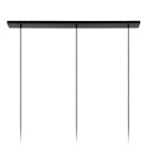 Lampy wiszące potrójne - Lucide JOANET Wisząca E27 3x40W Szary/Złoty Matowy/Mosiądz 45494/03/65 - produkt 6