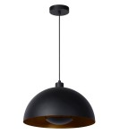 Lampy wiszące - Lucide SIEMON Wisząca E27 1x40W Czarny/Złoty Matowy/Mosiądz 45496/01/30 - produkt 2