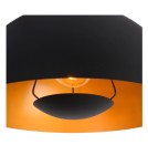Lampy wiszące - Lucide SIEMON Wisząca E27 1x40W Czarny/Złoty Matowy/Mosiądz 45496/01/30 - produkt 5