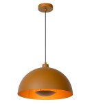 Lampy wiszące - Lucide SIEMON Wisząca E27 1x40W Żółty/Złoty Matowy/Mosiądz 45496/01/44 - produkt 1