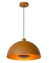 Lucide SIEMON Wisząca E27 1x40W Żółty/Złoty Matowy/Mosiądz 45496/01/44