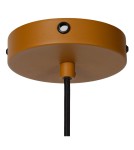 Lampy wiszące - Lucide SIEMON Wisząca E27 1x40W Żółty/Złoty Matowy/Mosiądz 45496/01/44 - produkt 3