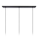 Lampy wiszące potrójne - Lucide FIRMIN Wisząca E27 3x40W Złoty Matowy/Mosiądz/Opal 45497/03/02 - product 5