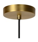 Lampy wiszące - Lucide FIRMIN Wisząca E27 1x40W Złoty Matowy/Mosiądz/Opal 45497/20/02 - product 5