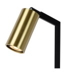Lampy stołowe do czytania - Lucide SYBIL Biurkowa GU10 1x35W Czarny/Złoty Matowy/Mosiądz 45599/01/30 - product 5