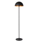 Lampy podłogowe młodzieżowe - Lucide SIEMON Podłogowa E27 1x40W Czarny 45796/01/30 - produkt 1