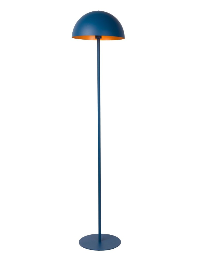 Lampy podłogowe młodzieżowe - Lucide SIEMON Podłogowa E27 1x40W Niebieski 45796/01/35 - produkt kolory-swiatla.pl 1