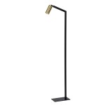 Lampy podłogowe do czytania - Lucide SYBIL Podłogowa GU10 1x35W Czarny/Złoty Matowy/Mosiądz 45799/01/30 - product 1