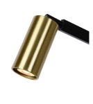 Lampy podłogowe do czytania - Lucide SYBIL Podłogowa GU10 1x35W Czarny/Złoty Matowy/Mosiądz 45799/01/30 - product 7