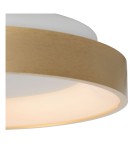Lampy sufitowe nowoczesne - Lucide VIDAL Sufitowa LED 1x21W 2700K Złoty Matowy/Mosiądz/Opal 46103/20/02 - product 5