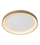 Lampy sufitowe nowoczesne - Lucide VIDAL Sufitowa LED 1x38W 2700K Złoty Matowy/Mosiądz/Opal 46103/38/02 - product 1