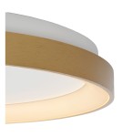 Lampy sufitowe nowoczesne - Lucide VIDAL Sufitowa LED 1x38W 2700K Złoty Matowy/Mosiądz/Opal 46103/38/02 - product 5