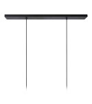 Lampy wiszące podwójne - Lucide MIKAELA Wisząca E27 2x60W Czarny 73400/02/30 - produkt 3