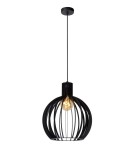 Lampy wiszące - Lucide MIKAELA Wisząca E27 1x60W Czarny 73400/32/30 - produkt 1