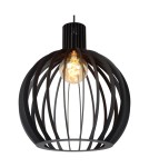 Lampy wiszące - Lucide MIKAELA Wisząca E27 1x60W Czarny 73400/32/30 - produkt 7