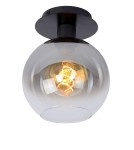 Lampy sufitowe w stylu skandynawskim - Lucide MARIUS Sufitowa E27 1x60W Czarny/Szary 74114/01/30 - produkt 1