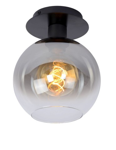 Lucide MARIUS Sufitowa E27 1x60W Czarny/Szary 74114/01/30