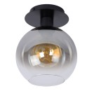 Lampy sufitowe w stylu skandynawskim - Lucide MARIUS Sufitowa E27 1x60W Czarny/Szary 74114/01/30 - produkt 2
