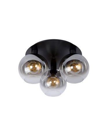 Lucide MARIUS Sufitowa E27 3x60W Czarny/Szary 74114/03/30 - produkt 2