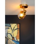 Kinkiety regulowane - Lucide BJORN Ścienna Reflektorowa E14 1x40W Złoty Matowy/Mosiądz 77979/01/02 - product 4