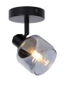 Lucide BJORN Ścienna Reflektorowa E14 1x40W Czarny/Szary 77979/01/30