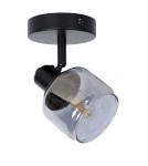 Kinkiety regulowane - Lucide BJORN Ścienna Reflektorowa E14 1x40W Czarny/Szary 77979/01/30 - product 2