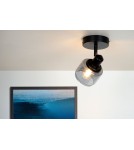Kinkiety regulowane - Lucide BJORN Ścienna Reflektorowa E14 1x40W Czarny/Szary 77979/01/30 - product 3
