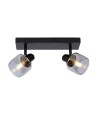 Lucide BJORN Sufitowa Reflektorowa E14 2x40W Czarny/Szary 77979/02/30