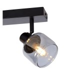 Lampy sufitowe regulowane - spoty - Lucide BJORN Sufitowa Reflektorowa E14 2x40W Czarny/Szary 77979/02/30 - product 5