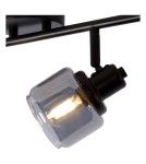 Lampy sufitowe regulowane - spoty - Lucide BJORN Sufitowa Reflektorowa E14 4x40W Czarny/Szary 77979/04/30 - product 6