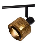 Lampy sufitowe regulowane - spoty - Lucide RAFA Sufitowa Reflektorowa E14 4x40W Czarny/Złoty Matowy/Mosiądz 77980/04/30 - product 5