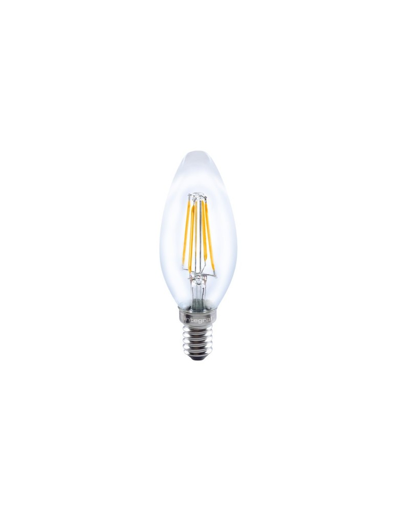 Żarówki LED E14 230V - Integral Omni Filament LED E14 4W (36W) 420lm 2700K 82-56-29 - produkt kolory-swiatla.pl 1