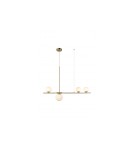 Lampy wiszące - AZzardo SANTANDER 4xG9 Złoty Wisząca AZ4419 - produkt 1