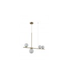 Lampy wiszące - AZzardo SANTANDER 4xG9 Złoty Wisząca AZ4419 - produkt 2