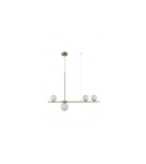 Lampy wiszące - AZzardo SANTANDER 4xG9 Złoty Wisząca AZ4419 - produkt 3