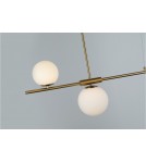 Lampy wiszące - AZzardo SANTANDER 4xG9 Złoty Wisząca AZ4419 - produkt 5