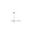 Lampy wiszące - AZzardo SANTANDER 4xG9 Czarny Wisząca AZ4418 - produkt 1