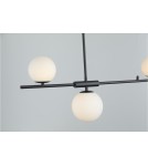 Lampy wiszące - AZzardo SANTANDER 4xG9 Czarny Wisząca AZ4418 - produkt 3