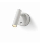 Kinkiety do czytania - ELKIM Lighting KENT 330 Power LED 3W Biała ciepła 3000K  Biały 633001102 - product 1