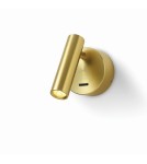 Kinkiety - ELKIM Lighting KENT 330 Power LED 3W Niebieska Złoty 633001405 - product 1