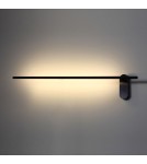 Kinkiety nowoczesne - ELKIM Lighting LINE 243 SMD LED 10W biała naturalna 4000K Czarny 624301203 - product 3