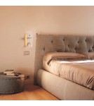 Kinkiety - ELKIM Lighting HOTELS 417H Power LED + SMD LED 3W + 4W biała ciepła 3000K Czarny 6417H1103 - product 2