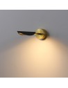 ELKIM Lighting BUKET 395 SMD LED 2W biała ciepła 3000K Czarny + złoty 639501135