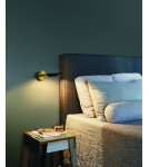 Kinkiety - ELKIM Lighting BUKET 395 SMD LED 2W biała ciepła 3000K Czarny + złoty 639501135 - product 2