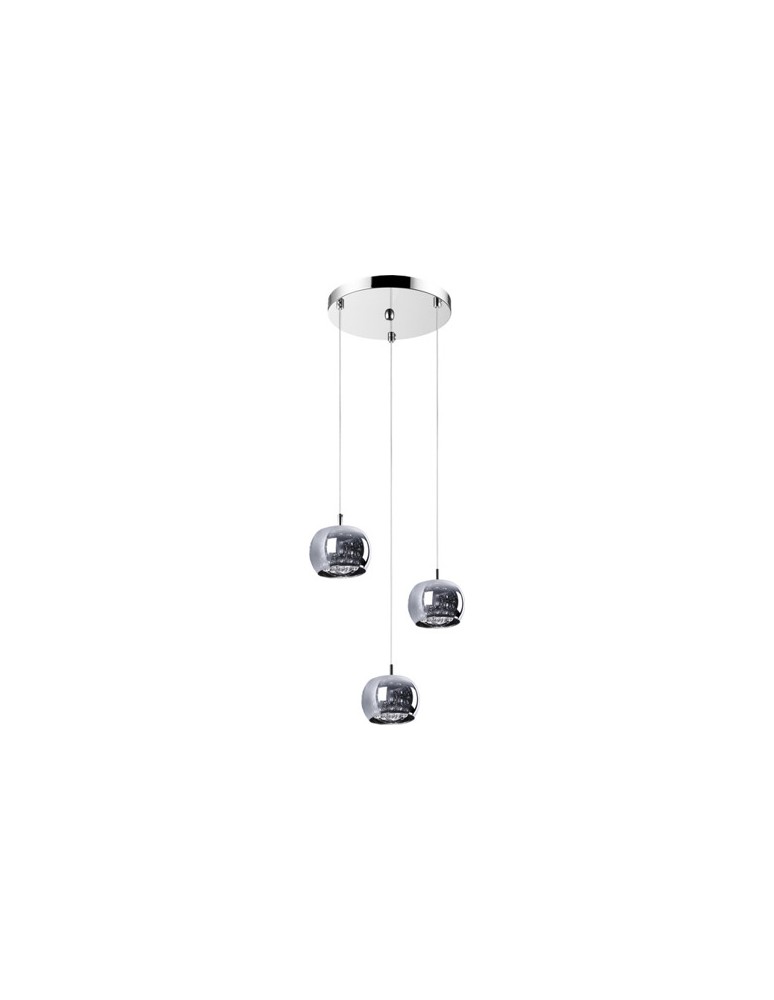 Lampy wiszące glamour - Zuma Line CRYSTAL P0076-03M-B5FZ Wisząca - produkt kolory-swiatla.pl 1