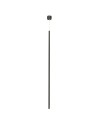 ELKIM Lighting SCOP 012 SLIM Power LED 1W Biała ciepła 3000K  Czarny 5012S1103