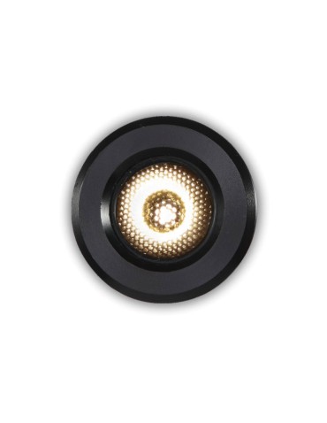 ELKIM Lighting POINT 005 Power LED 3W Biała ciepła 3000K  Czarny 200501103